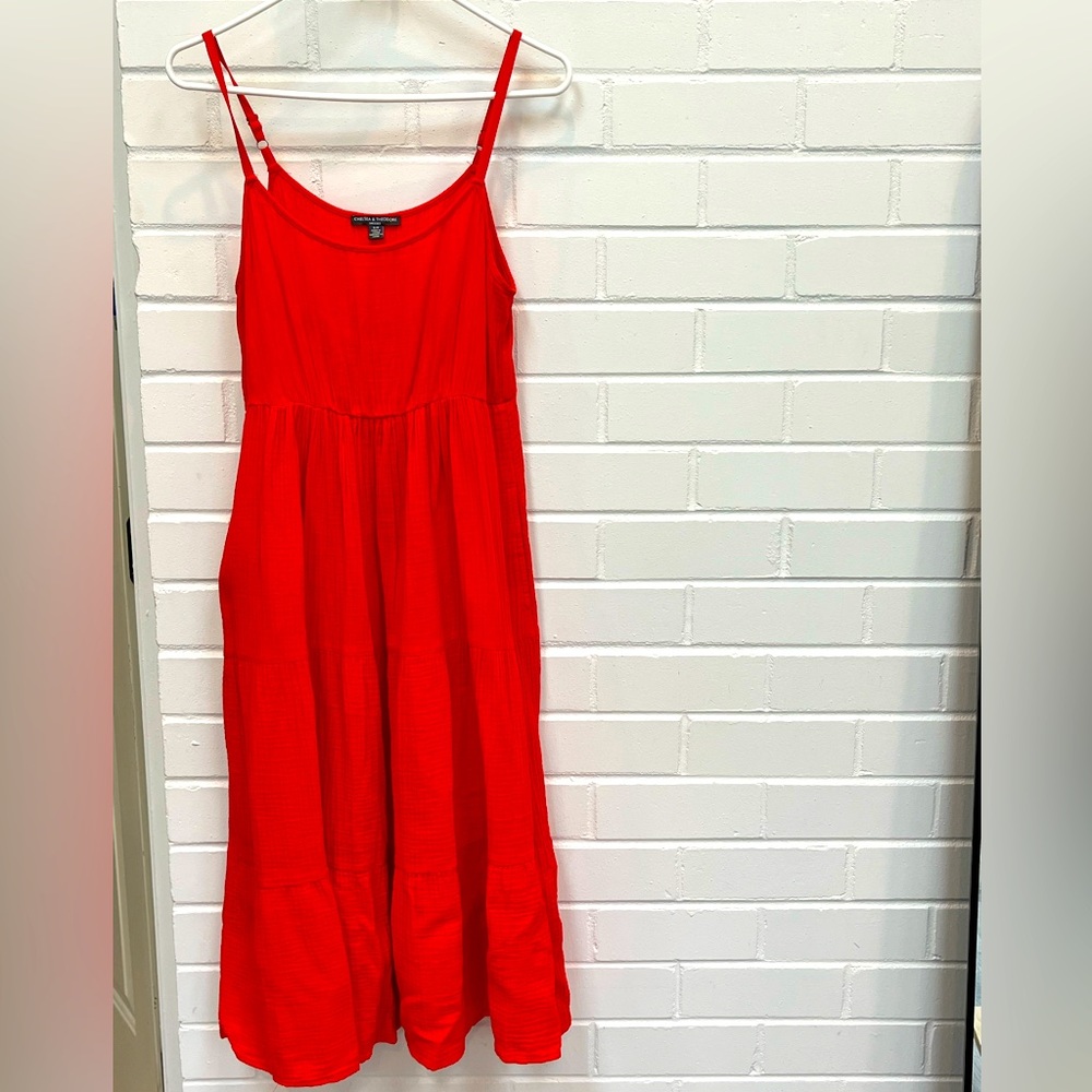 Summer dress, fun bright and comfortable!